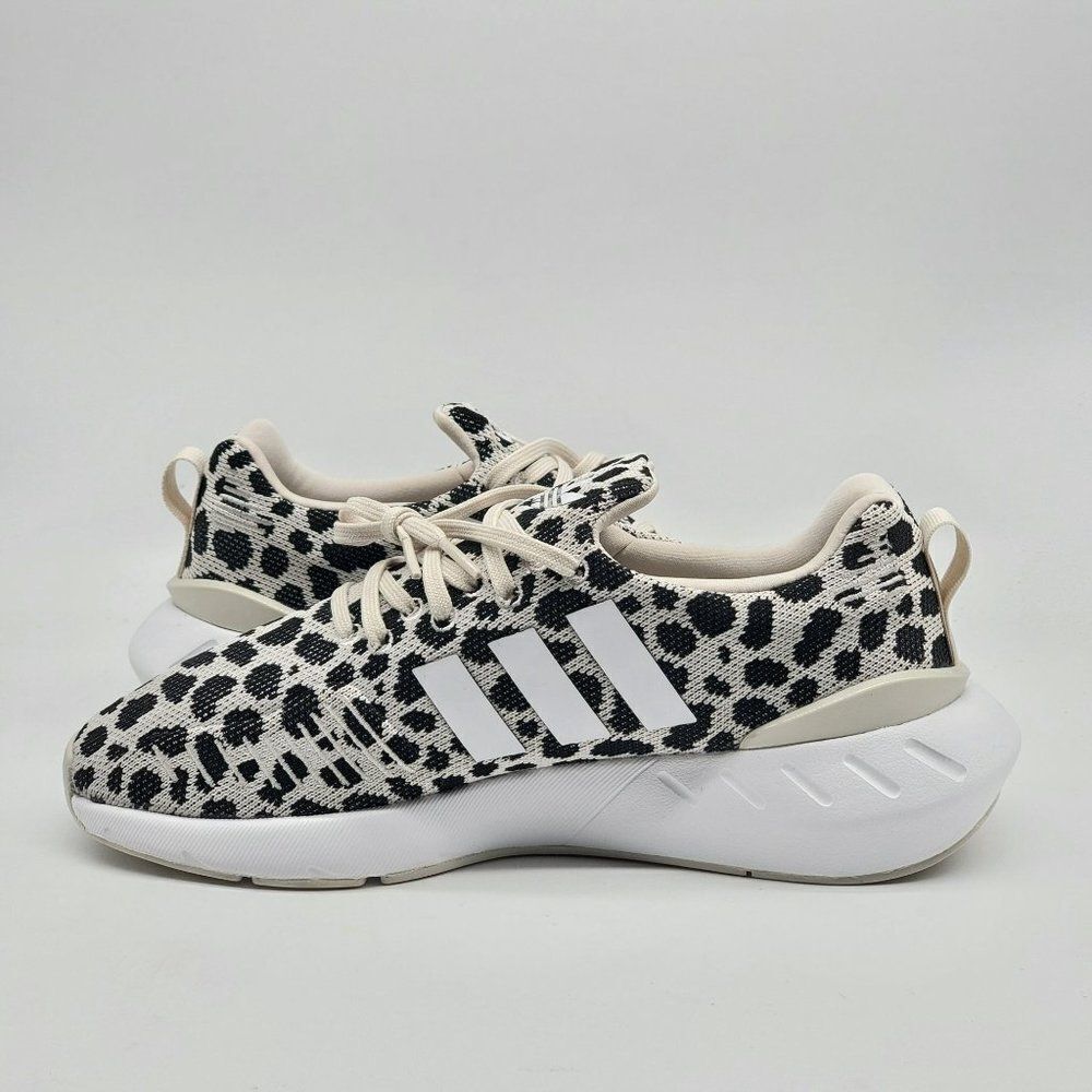 Adidas Swift Run 22 J Leopard Print Men Running S… - image 3